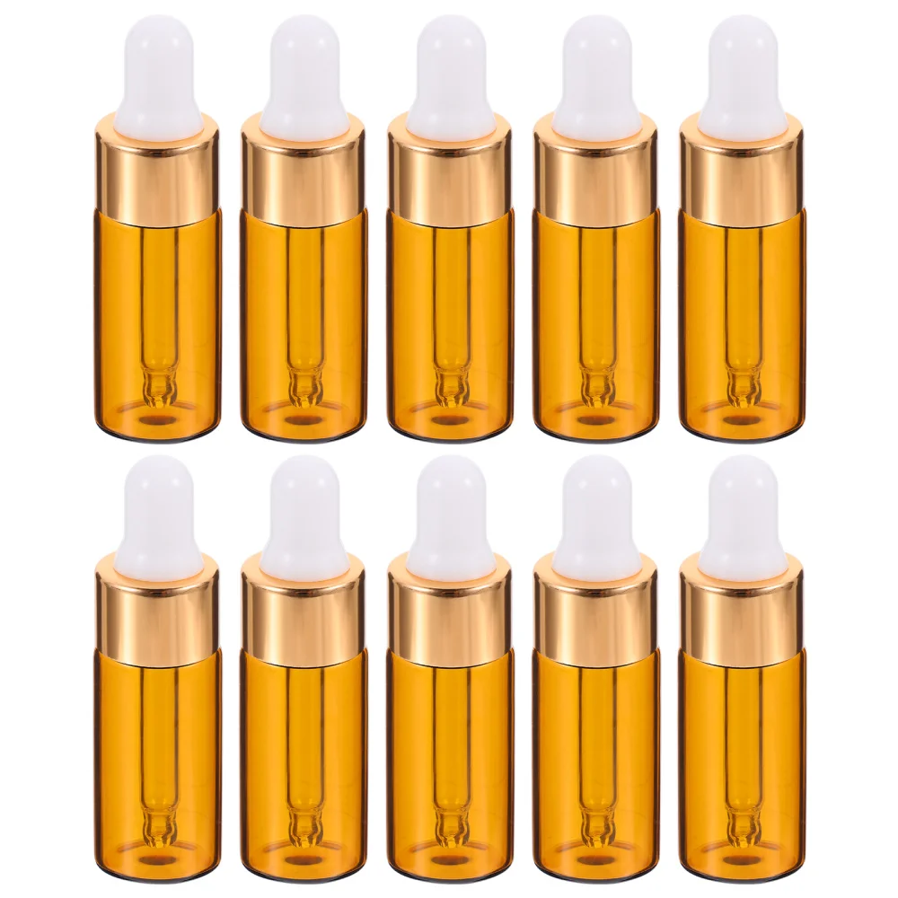 

30pcs 5ml Portable Glass Dropper Bottle Mini Essential Oil Dropper Bottle