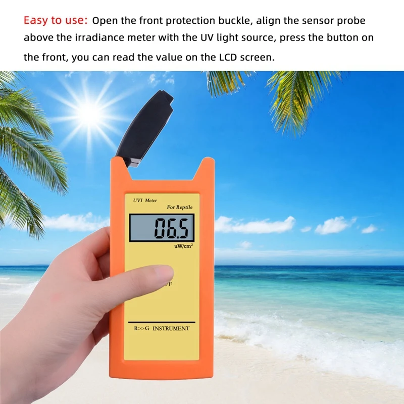 Digital UVI Meter ± 10% REF. NIST High Precision Sun Index Tester Intensity Photometric Measurement Tool | Инструменты