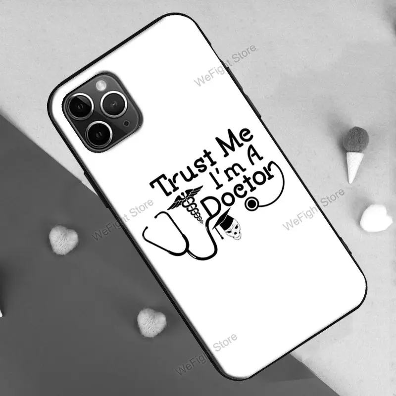Чехол Trust Me I'm A Doctor для телефона iPhone 13 11 Pro Max 12 mini X XR XS 6S 7 8 Plus SE 2020 задняя крышка |