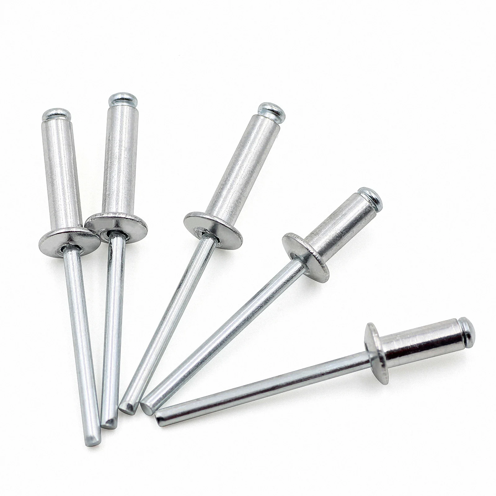 

50pcs/lot M4 Aluminum Rivets Mushroon Head Break Mandrel Blind Rivets Pop Rivets For Furniture Car Aircraft