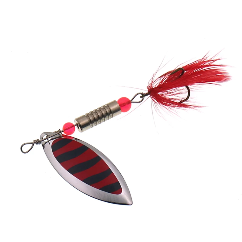 Блесна рыболовная металлическая 7 см 6 г с блестками | Спорт и развлечения