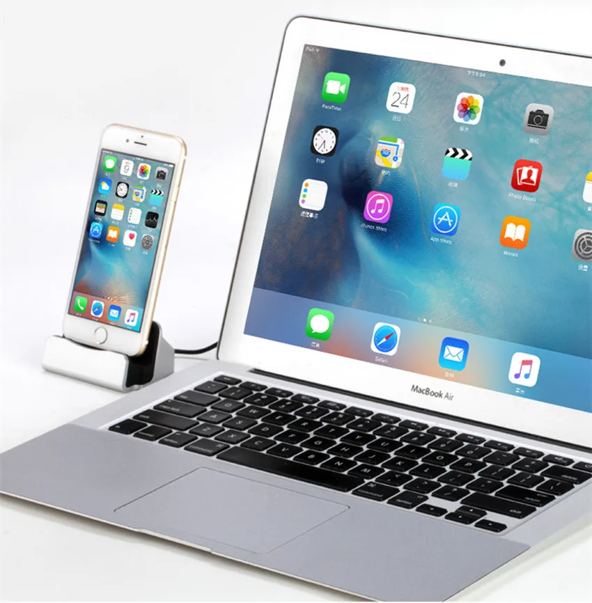 Зарядная док-станция с разъемом USB Type-C устройство для зарядки мобильных
