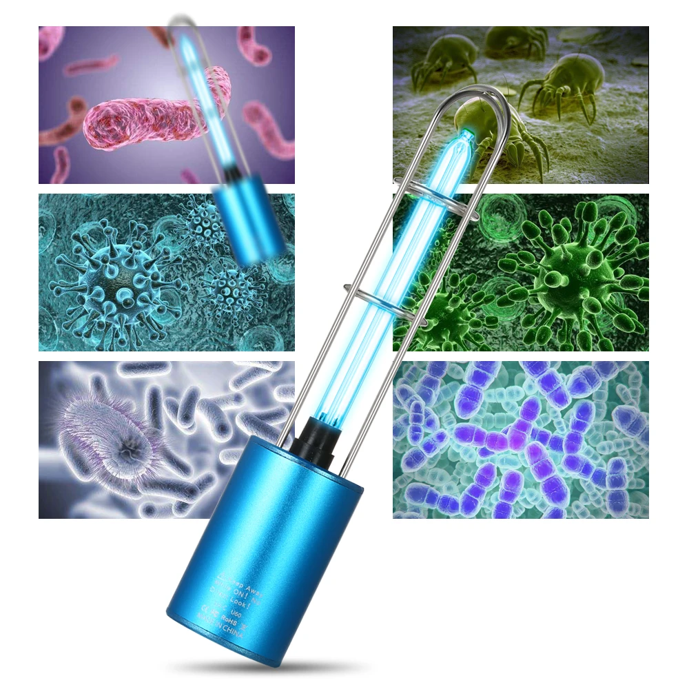 

Germicidal Light Tube UVC Sterilizer Kill Dust Mite Eliminator UV quartz lamp For Bedroom /Hospital Disinfection NR-179