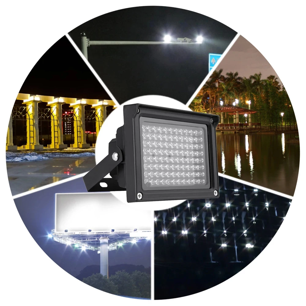 

IR Illuminator 850nm Infrared 96 LED Night Vision IP65 Waterproof LED Infrared Light for Indoor Outdoor Security CCTV Camera