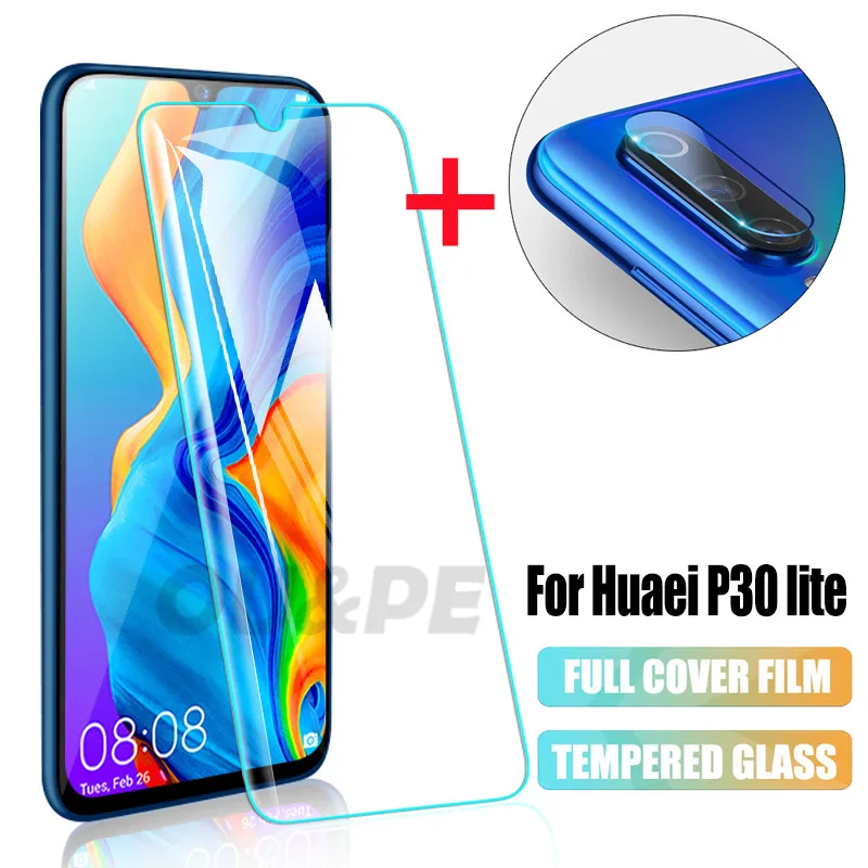 9H закаленное стекло для Huawei P20 P30 Mate 20 Lite Защита экрана P smart Pro стеклянная пленка