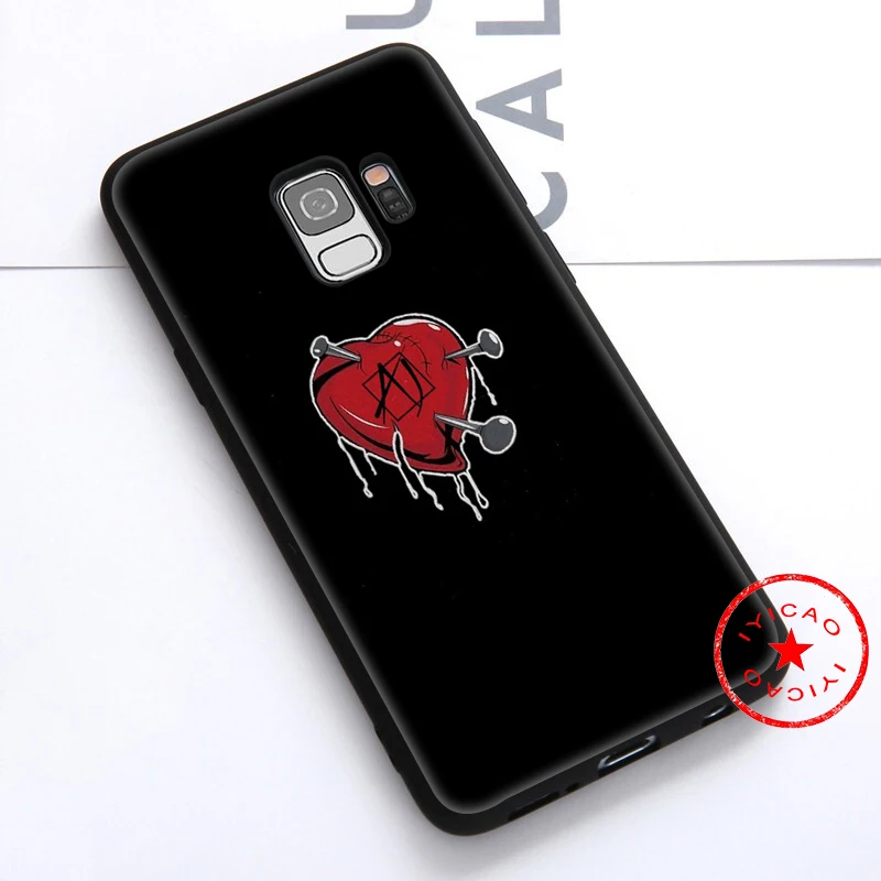 IYICAO Broken Heart Cute Soft Case for Samsung Galaxy S10e S10 S9 S8 Note 8 9 10 Plus S6 S7 Edge TPU |