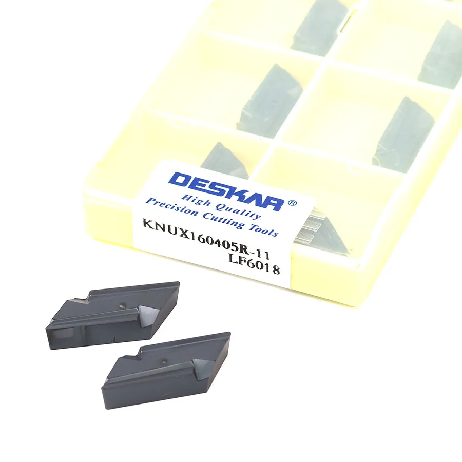 

KNUX160405R-11 LF6018 CNC lathe milling blades Carbide milling cutter External turning tools milling inserts,for stainless steel