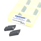 Лезвия для токарного станка с ЧПУ KNUX160405R-11 LF6018, твердосплавные фрезы, внешние токарные инструменты, фрезерные вставки, для нержавеющей стали