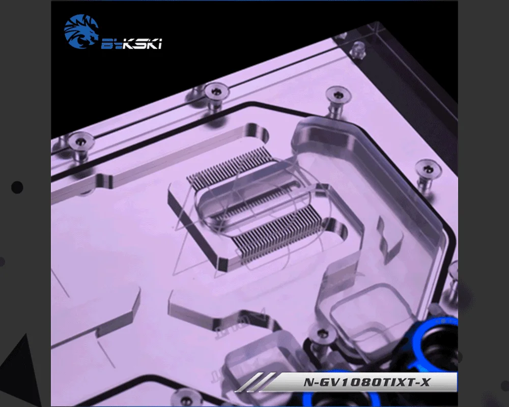 Bykski N-GV1080TIXT-X, полное покрытие видеокарты блок водяного охлаждения RGB/RBW для Gigabyte AORUS GTX1080Ti Xtreme Edition