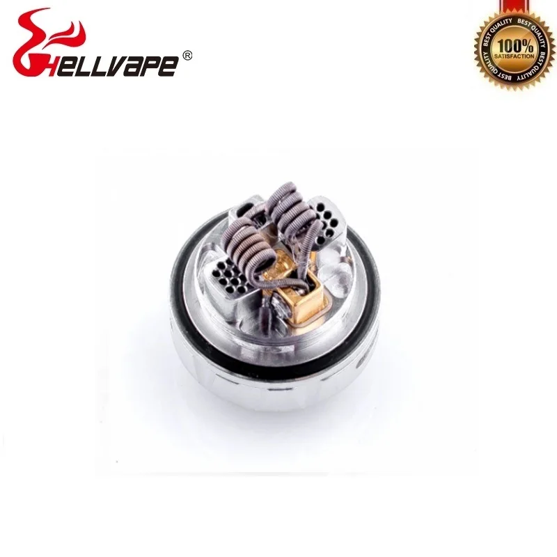 Оригинальный Hellvape Rebirth RTA Танк 25 мм 2 мл/5 мл Vape распылитель двойной пост колода для боттомфидер мод VS профиль