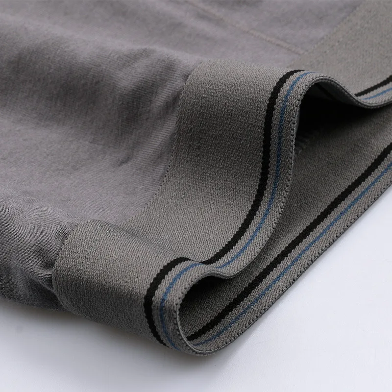 Мужское нижнее белье IYUNYI боксеры для мужчин Однотонные трусы хлопковое мужские