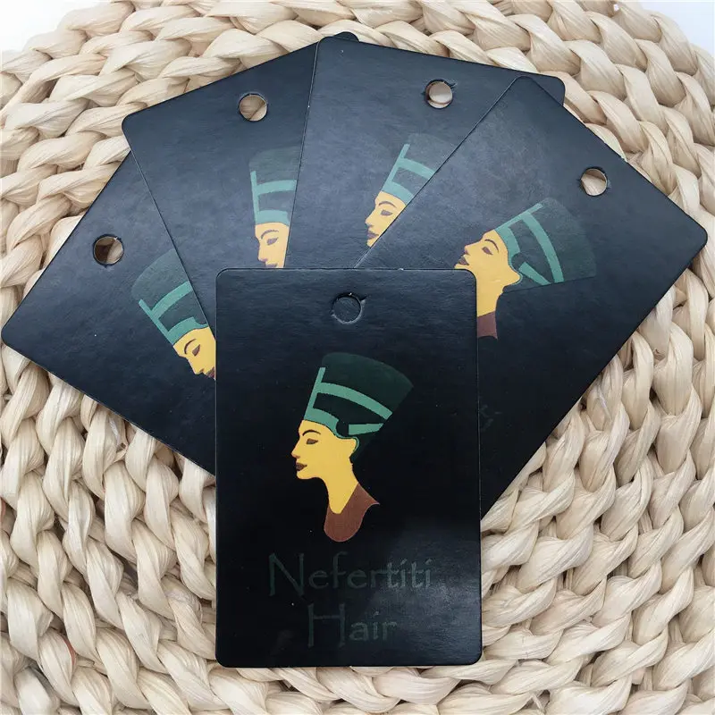 Пользовательские прямоугольные подвесные бирки одежда бренд мода этикетка