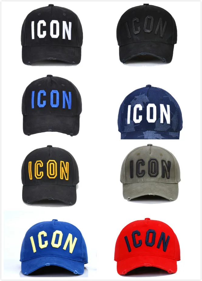 D2 помытая хлопковая бейсболка значок буквы бейсболки Snapback шляпа для мужчин и