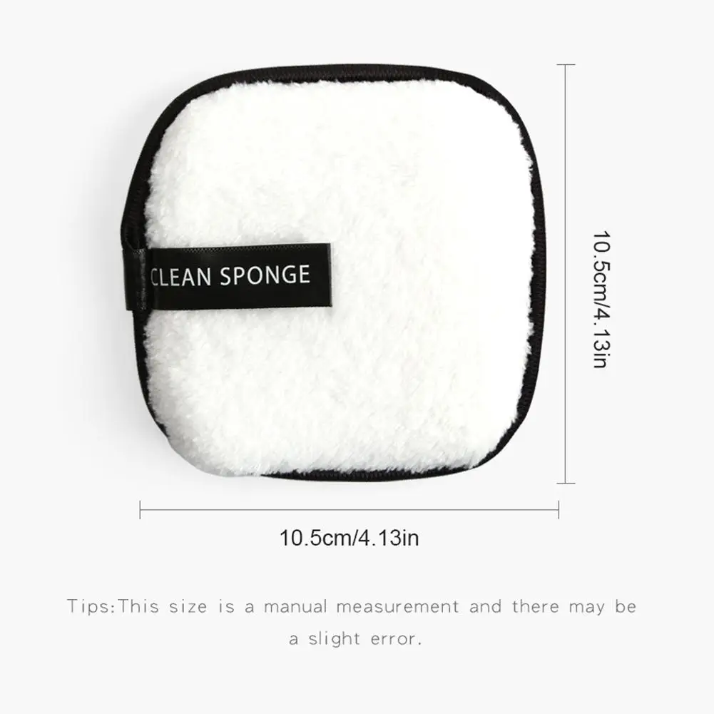 5 шт. многоразовые подушечки для снятия макияжа очищающие хлопковые лица и губ