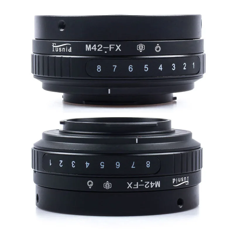 M42-FX высокое качество Камера кольцо-адаптер для объектива камеры M42 360 градусов с
