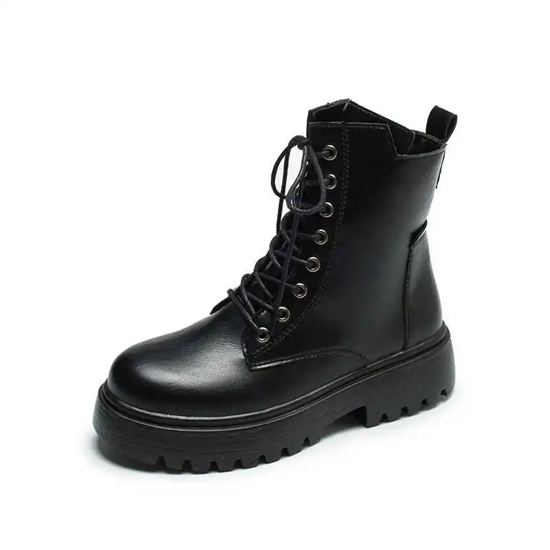 

British style Martin boots women's 2020 new autumn and winter new thick bottomed Korean handsome locomotive short boots