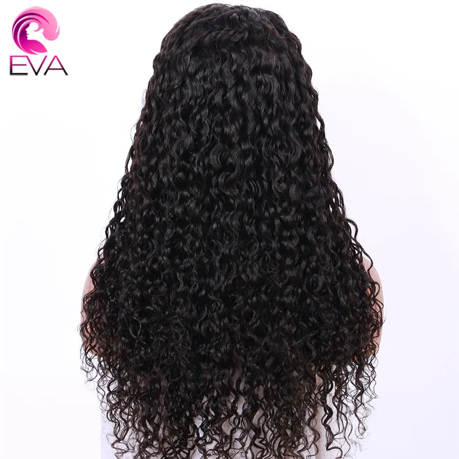 

Eva Hair 150% 13x6 Fake Scalp Curly 370 Lace Front Human Hair Wigs For Women Pre Plucked Brazilian Remy Hair Wigs With Baby Hair