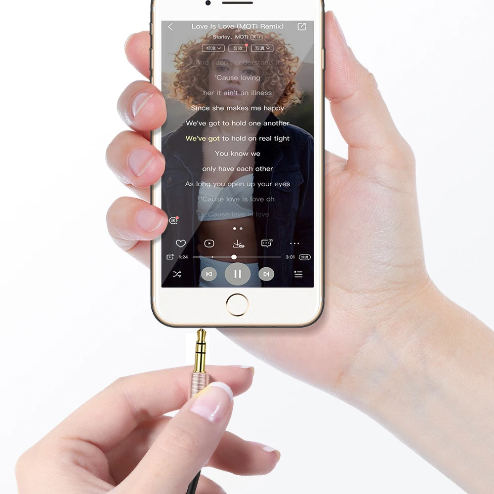 Аудиокабель штекер-штекер 3 5 мм для автомобильного радио стерео Hi-Fi MP3-плеера