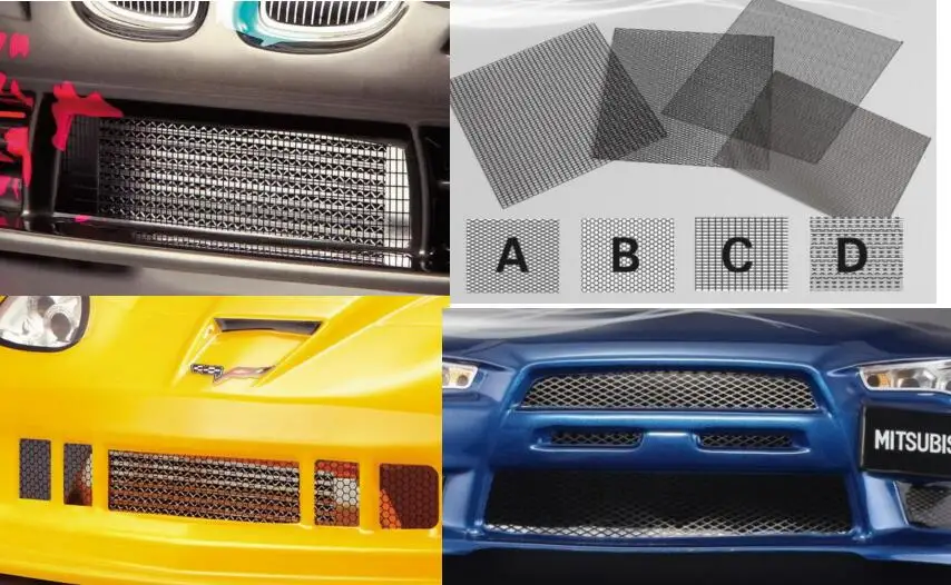 Металлические крылья алмазной пластины/шаг/решетка/тела для 1/10 1/12 Масштаб RC