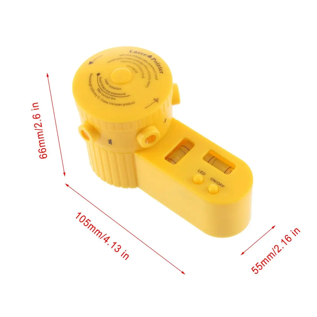 Многофункциональный лазерный нивелир с вертикальной горизонтальной линией