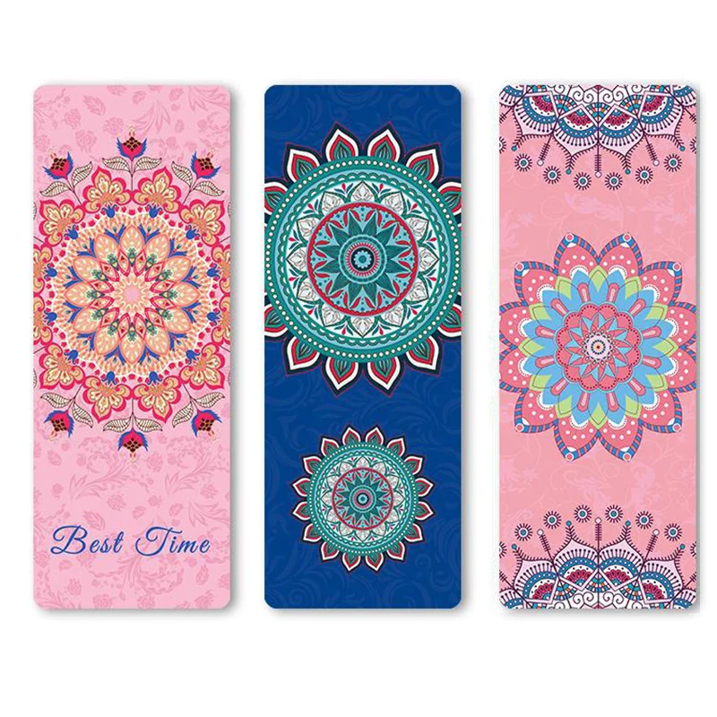 6mm Thickened Various Patterns Yoga Colchoneta Ejercicio Floor Mat For Pilates Tapis Sport Fitness Epais Absorb Sweat Breathable | Спорт и