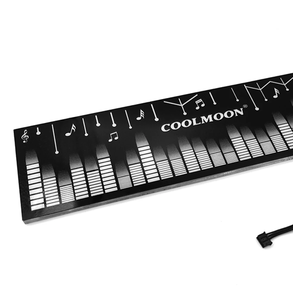 Настольный блок питания для ПК маленький светильник меняющий цвет боковая