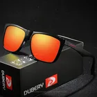 Новинка 2021, роскошные брендовые модные спортивные солнцезащитные очки DUBERY для мужчин, поляризационные зеркальные линзы UV400, женские очки, очки для вождения на открытом воздухе