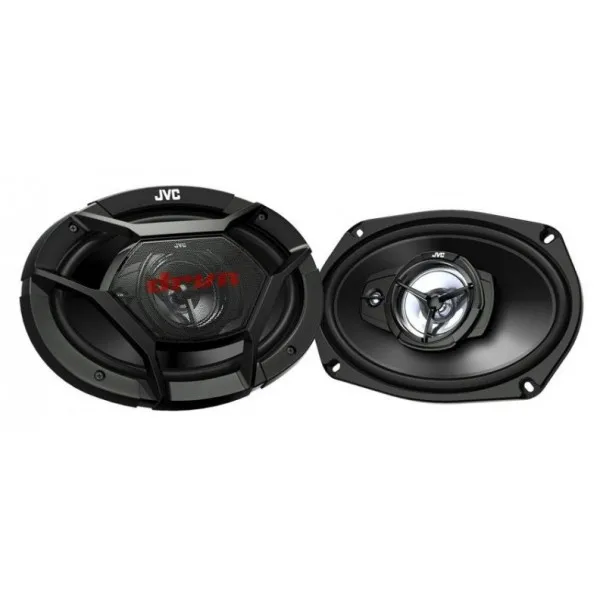 Колонки автомобильные jvc cs dr6930 500вт 88дб 4ом 15x23см (6x9дюйм) (ком.:2кол.) коаксиальные