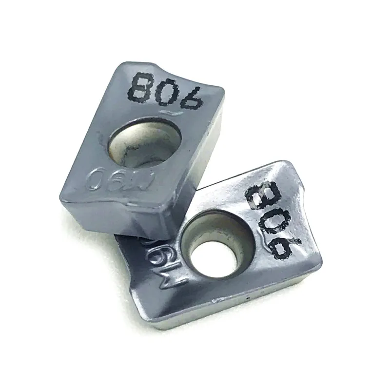 100 шт. HM90 APKT 1003PDR IC908 внешние токарные инструменты карбидная вставка токарный