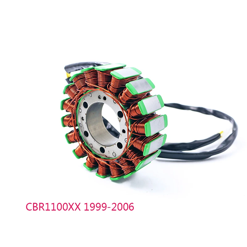 

Катушка генератора магнитного статора для мотоцикла CBR1100XX CBR 1100 XX 1999-2006 2000 2001 2002 2003 2004 2005 2006 CBR1100 XX