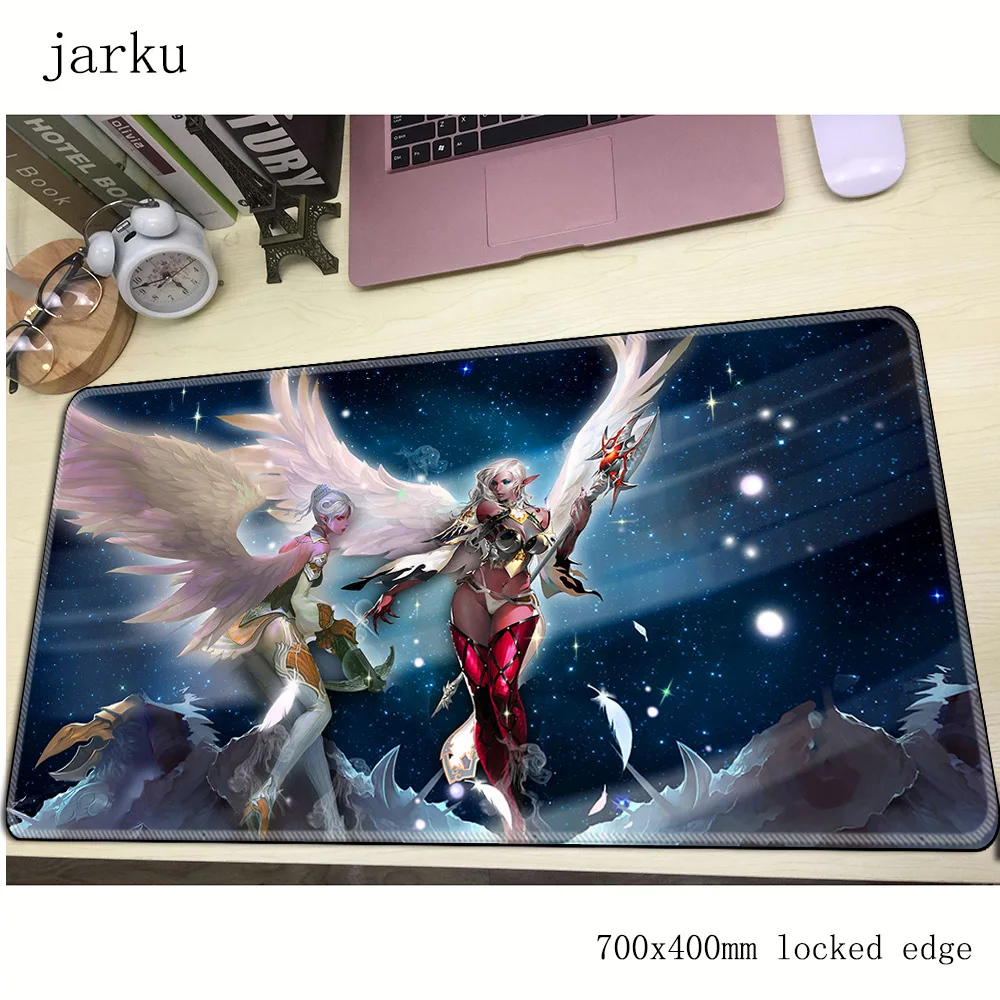 Lineage 2 коврик для мыши геймер 700x400 мм notbook большой игровой профессиональный ПК стол