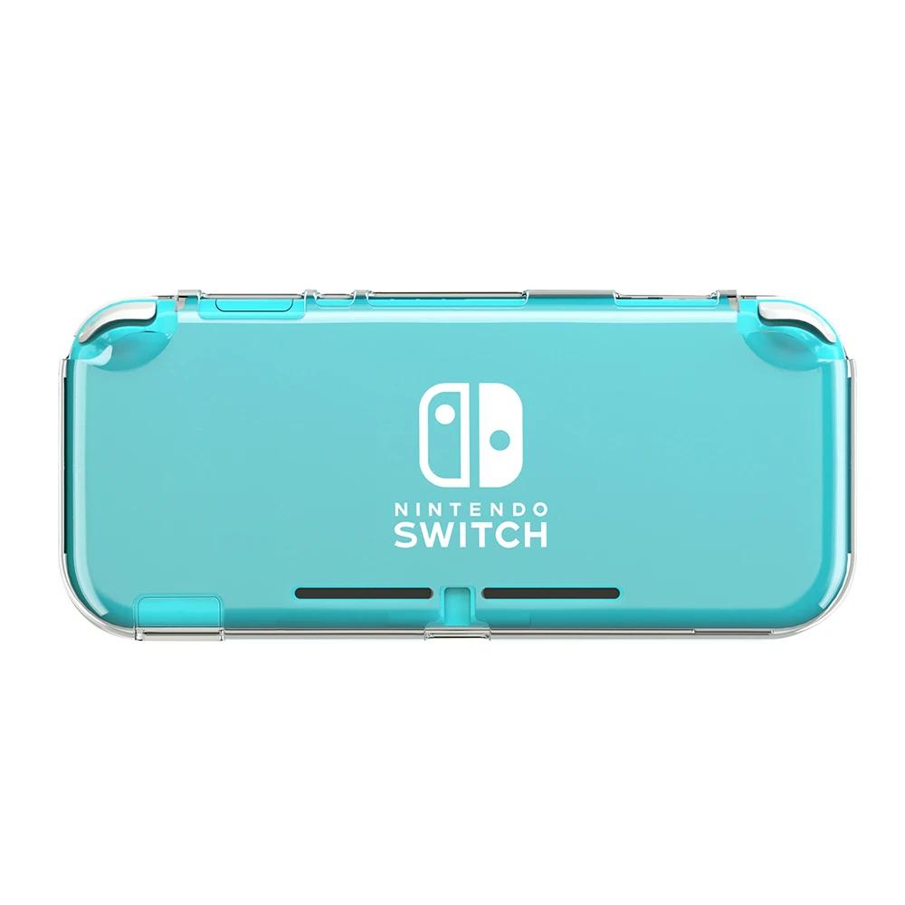 Защитный чехол для NS Lite мягкий прозрачный из ТПУ консоли Nintendo Switch ударопрочный с