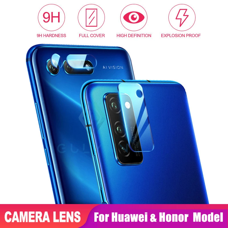 Защитное стекло для объектива Huawei Mate 20 P30 Lite Nova 5 5i 5T 6 Защита экрана Honor 9X 10 Pro пленка