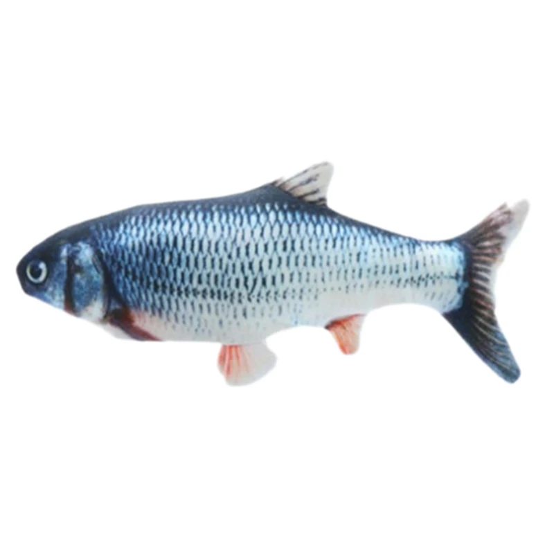 Кошка плавающая рыба Реалистичная плюшевая имитация электрическая кукла