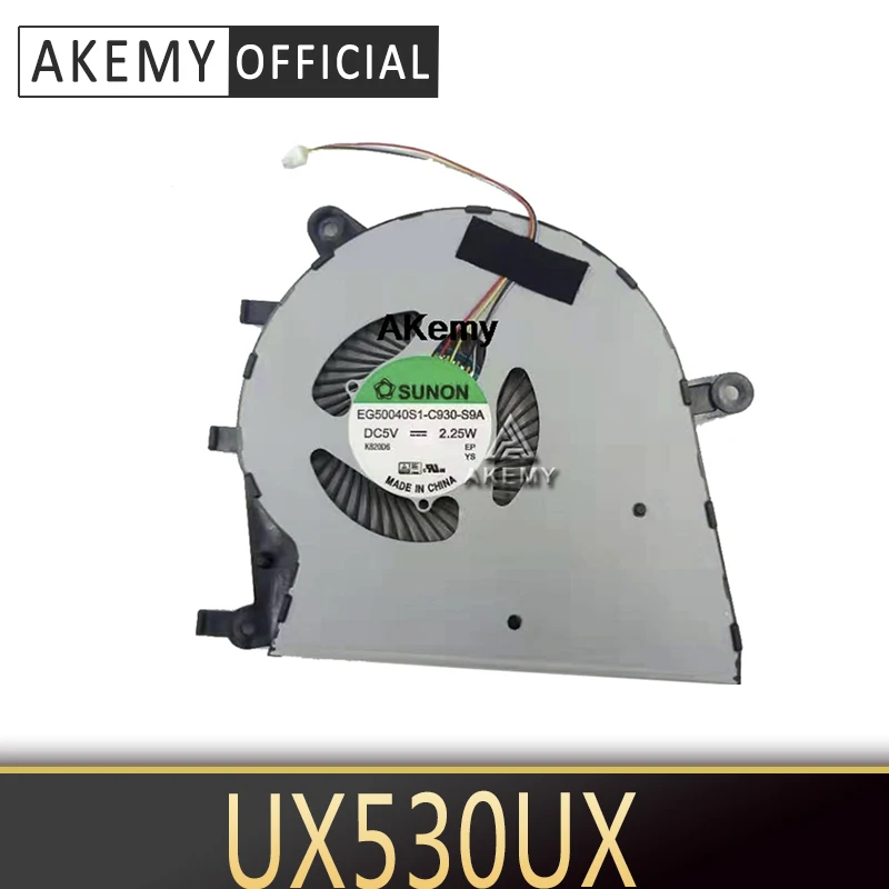 

Новый оригинальный охлаждающий вентилятор для процессора Asus UX530 UX530U UX530UX UX530UQ UX530UN 13NB0ED0T02111