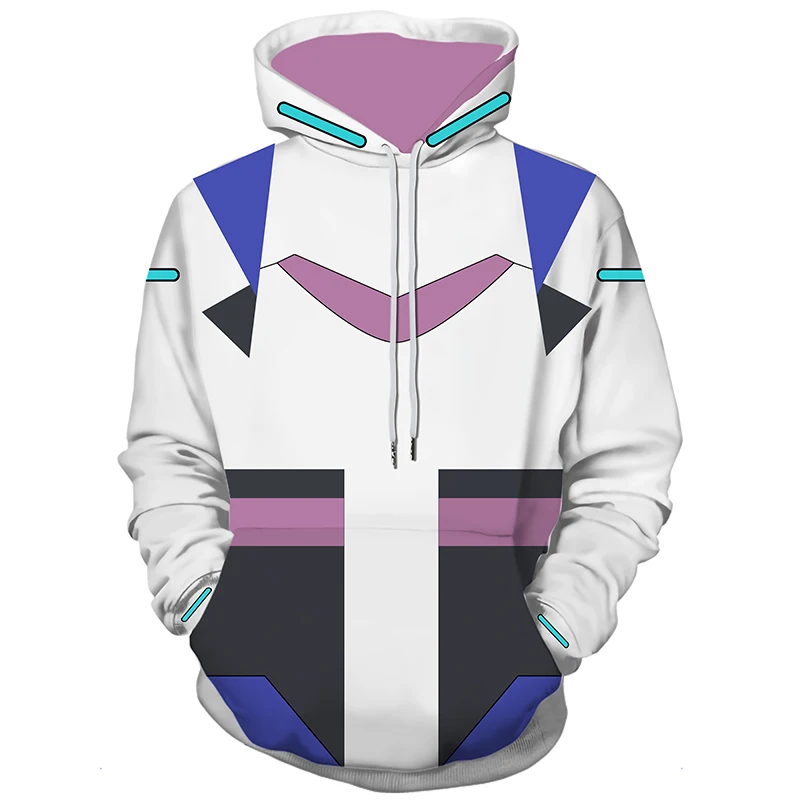 

Anime element 3D printing men's and women's fashion hoodie new hoodie pullover spring and autumn leisure sports role-playing top