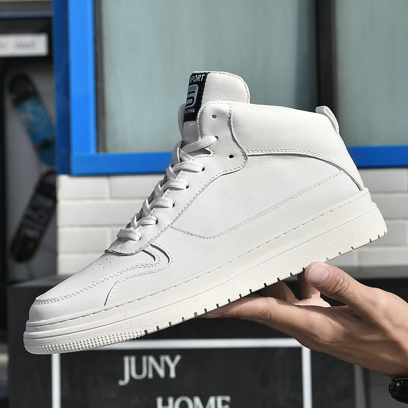 

Genuine Leather Men's Boots Luxury Brand Lace Up Mens Sneakers Man Casual Shoes Handmade Male Footwear Leisure Walk Ankle Boots