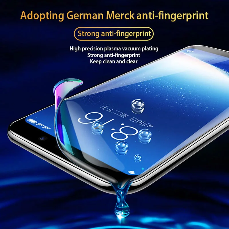 Защитный кожаный чехол для Samsung A50 A70 A40 A80 A90 A60 A30 A20 A10 с уровнем твердости 9H