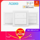 Оригинальный интеллектуальный коммутатор Aqara, Opple, беспроводная международная версия, Zigbee 3,0, работает с приложением Mijia для Apple Homekit, настенный выключатель