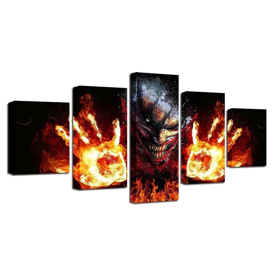 

Home Art Posters Anime Scenery HD 5 Pieces Decoration for Room Decor Posters Wall Art Wall Paintings Home Decor Anime Poster