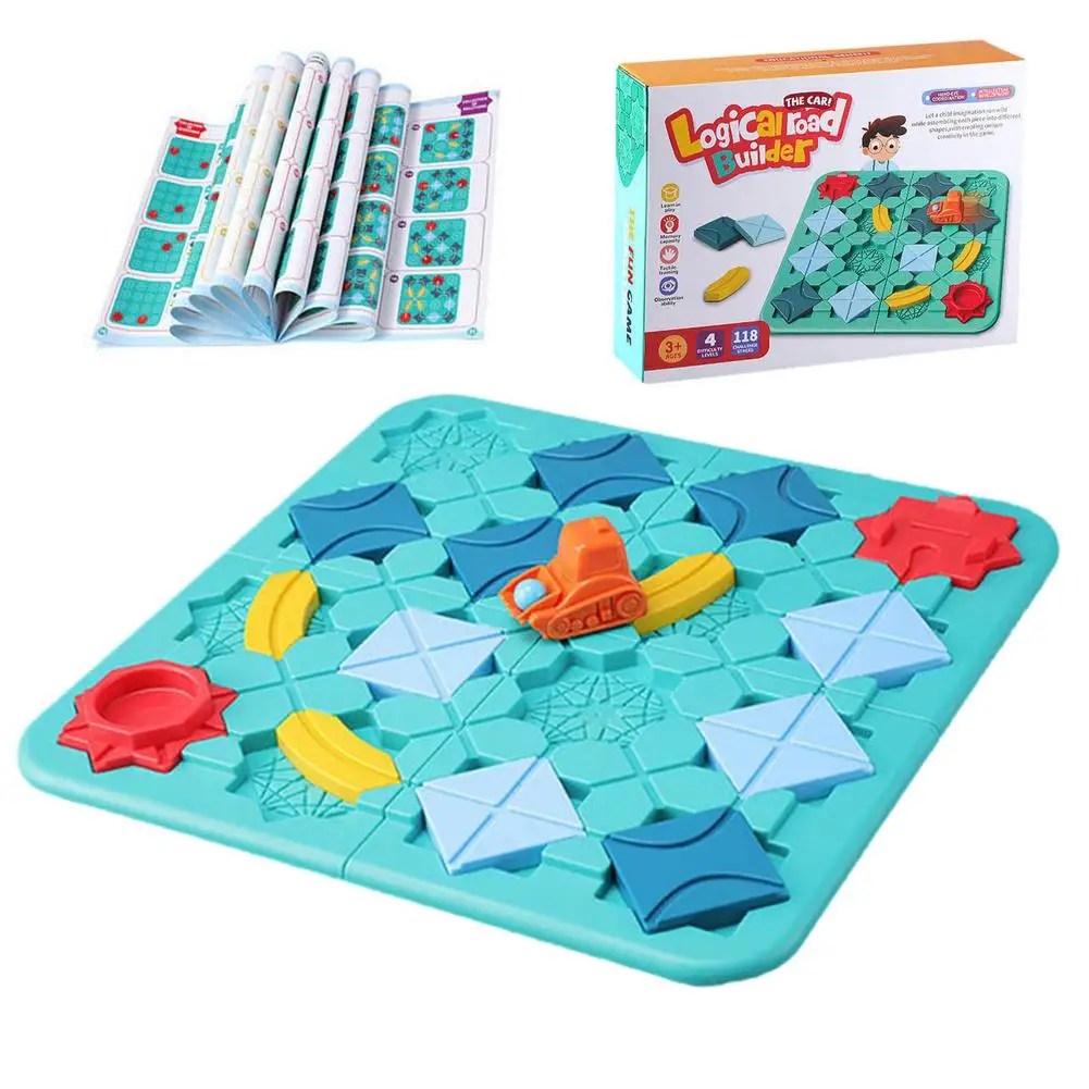 

Game Model Maze Busy Hours Puzzle Game Intellect Training Toys Educational Kids Toys Xmas Gift Road Assembly Forklift Toy