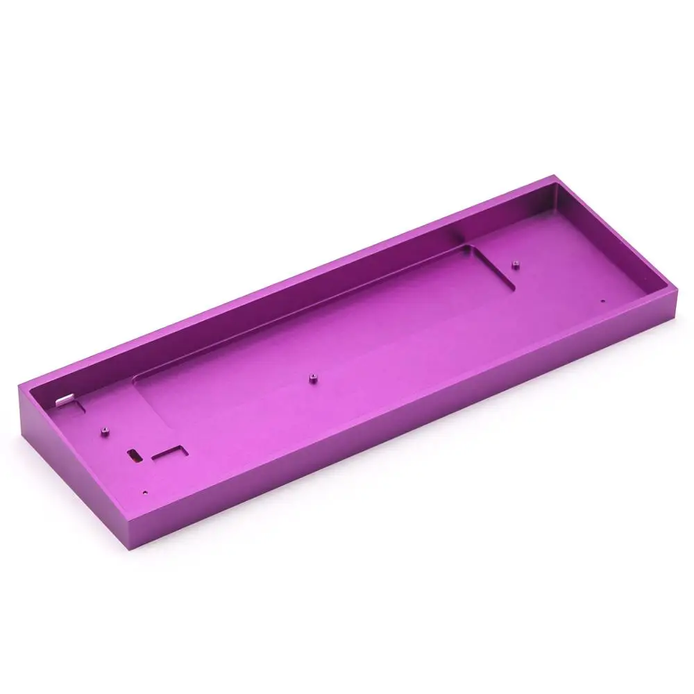 pure TOFU65 65% Aluminum case for custom mechanical keyboard fit TADA68 DZ65pcb - Цвет: pure