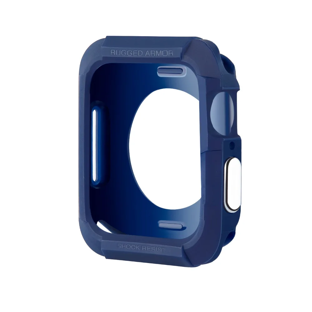 Новинка прочный Чехол 40 мм 44 для часов Apple Watch защитная рамка из ТПУ iWatch 5 4