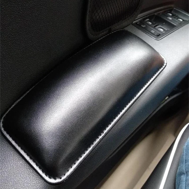 

Universal Leather Knee Pad for Car Interior Pillow Comfortable Elastic Cushion Memory Foam Leg Pad Thigh Support Car Accessories