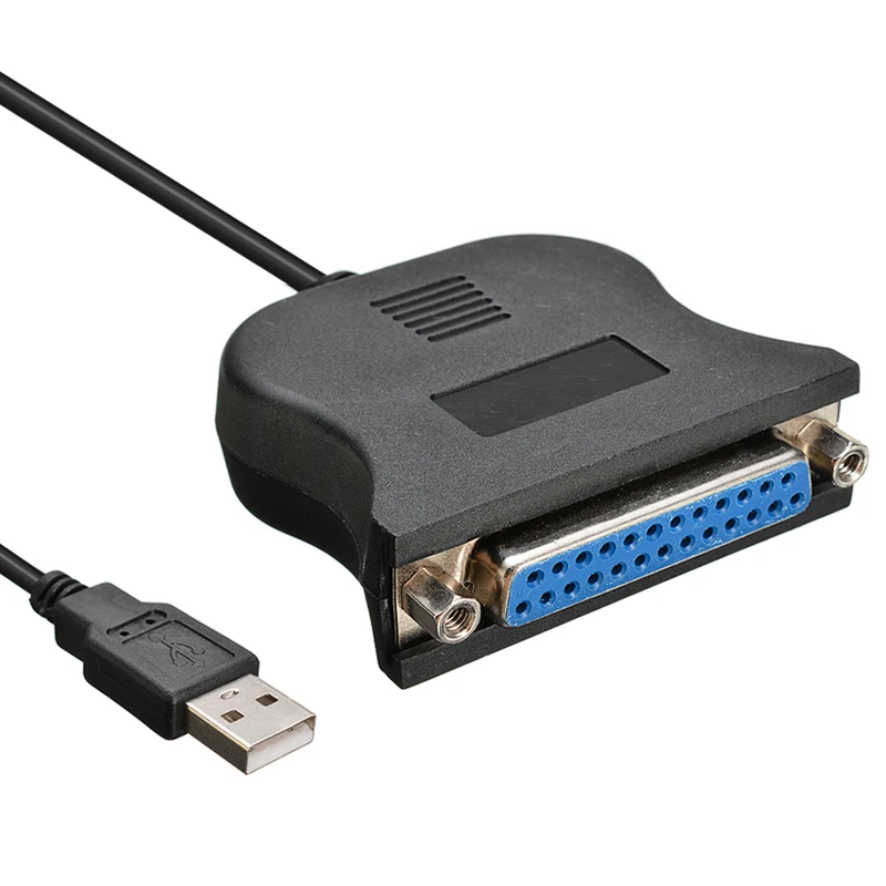 Новое поступление 1 шт. кабель для принтера с параллельным портом 0 8 м USB 2 до 25