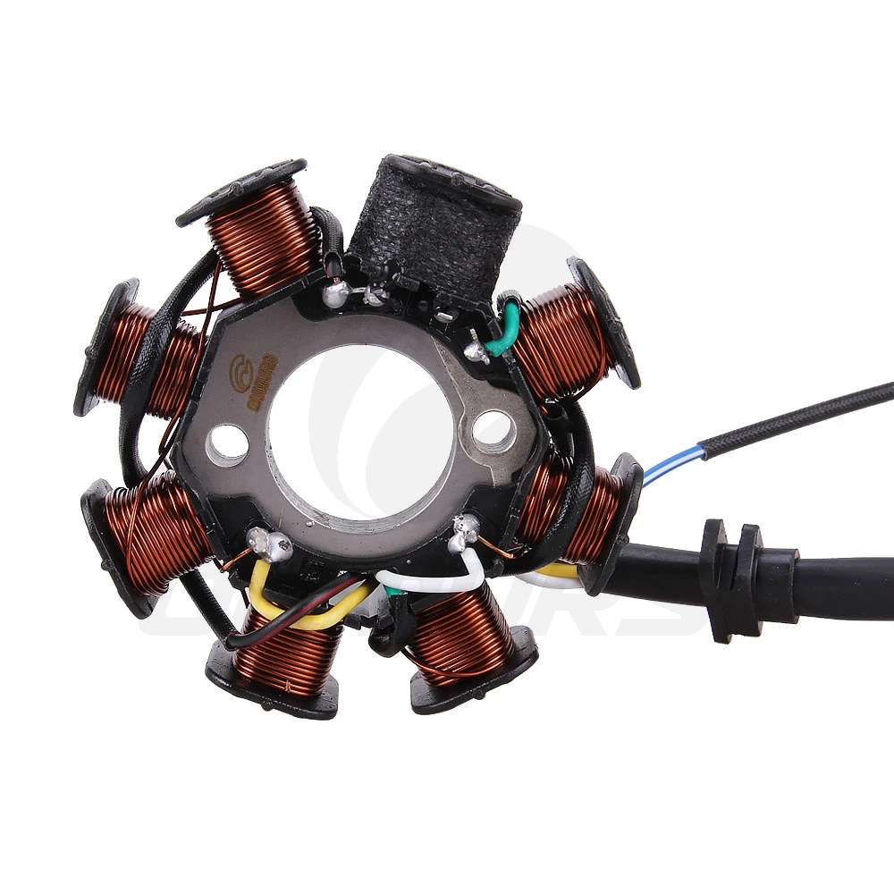 OUMURS мотоцикл GY6 150cc 8 полюс катушки Статор для скутера зарядки Системы подходит 50 70