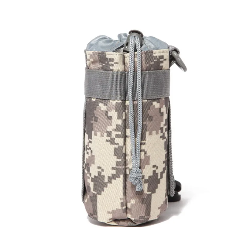 

Water Bottle Pouch Military Molle System Kettle Bag Camping Running Hiking Travel Portable Water Bottle Bags Holder