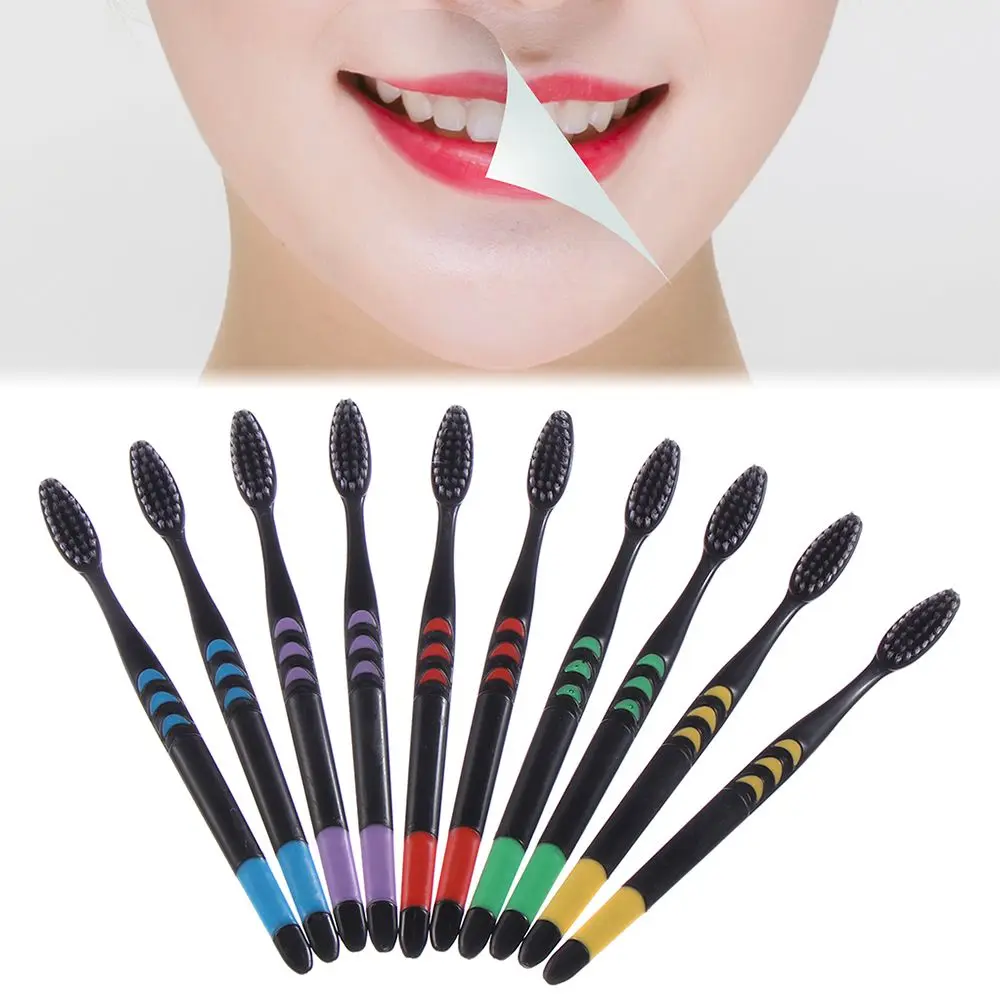 

Ультрамягкая зубная щетка для гигиены полости рта из бамбукового угля