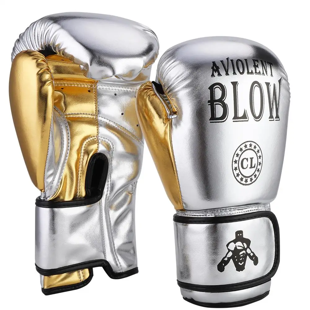 Взрослые боксерские перчатки из искусственной кожи Профессиональные с