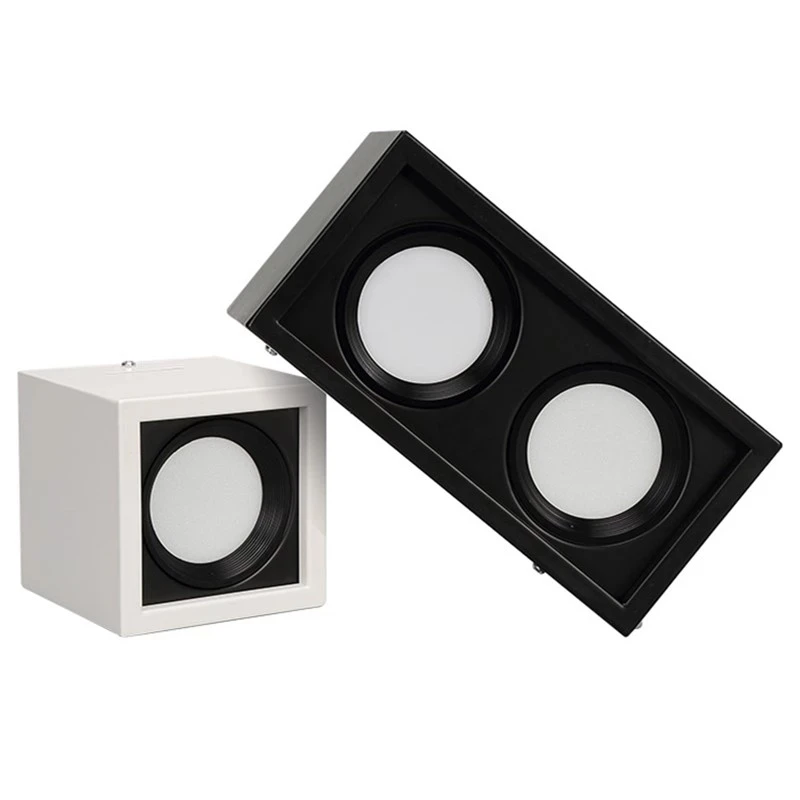 Квадратный COB светодиодный светильник с регулируемой яркостью 10 Вт 15 20 30